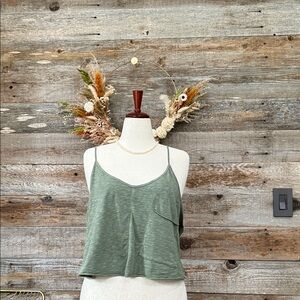 Green Women's Camisole Top